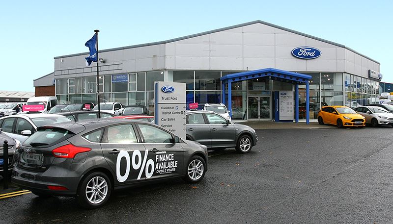 trustford mallusk van centre